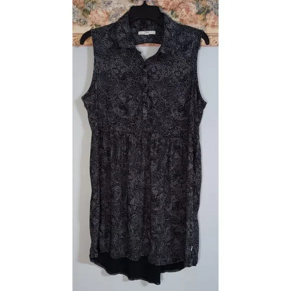 Vans | Dresses | Vans Large Black Lighweight Hi Lo Skater Casual Mini  Occasion Beach Travel Dress | Poshmark